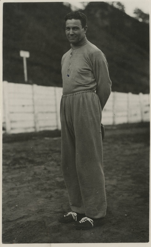 Arnold Viiding, eesti sportlane, Euroopa meister ning politseiametnik, foto