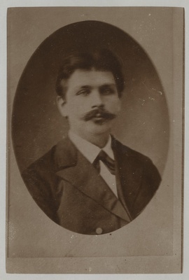 Joosep Heinrich Wirkhaus, eesti muusikategelane, kooliõpetaja, karjakasvataja ja meier, portreefoto  duplicate photo