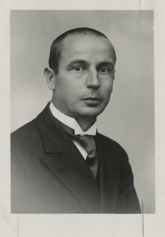 Jaak Ümarik, Põllutöö ministeeriumi ametnik, inspektor ja Eesti Põllumeeste Seltsi auliige, portreefoto