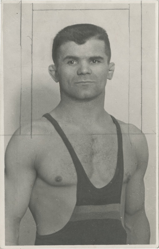 Ferenc Tóth, ungari maadleja, mitmekordne Euroopa meister vabamaadluse sulgkaalus, portreefoto