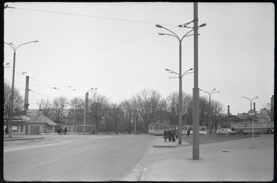Tallinn, Kesklinn, Viru väljak, Narva maantee algus.  similar photo