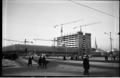 Construction of the Hotel "Viru"  similar photo