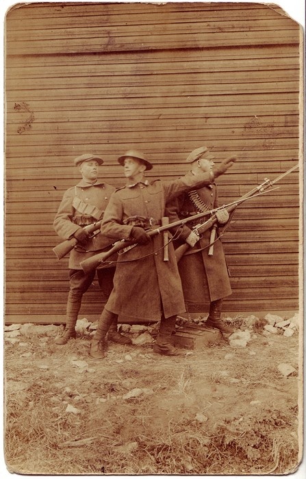 Foto Vabadussõdalased püssidega, 1934