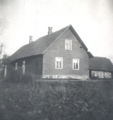 Foto.Treski koolimaja Treski külas Põlvamaal