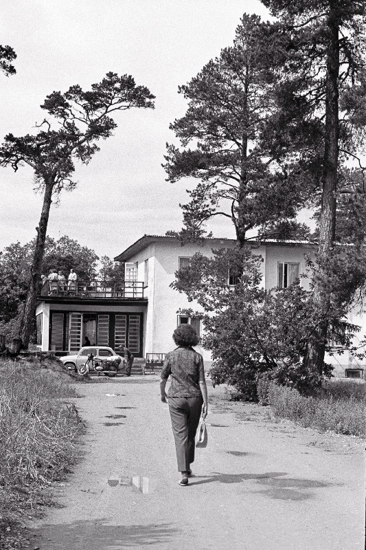 Vaade Laulasmaa puhkekodudele.