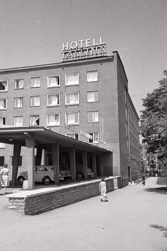 Hotelli "Tallinn" välisvaade.