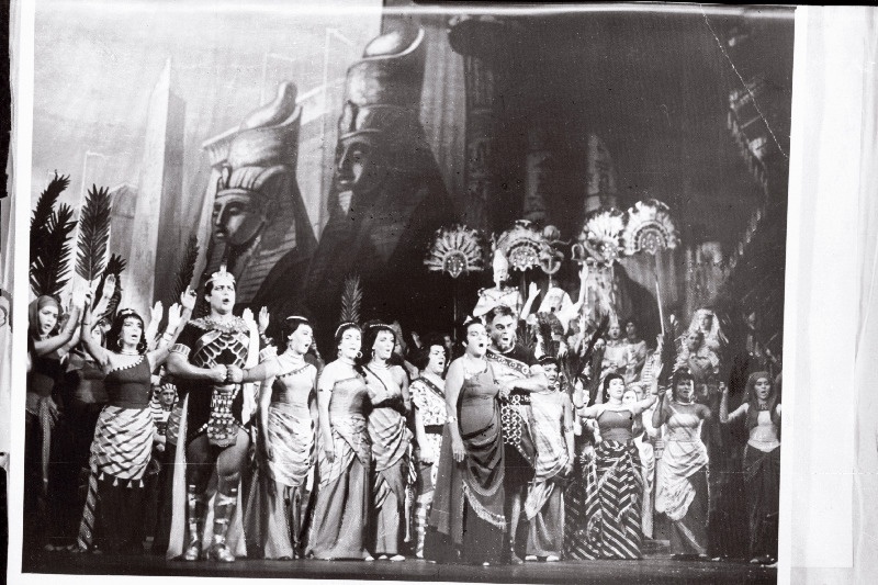 Stseen G. Verdi ooperist "Aida" RAT "Estonias".