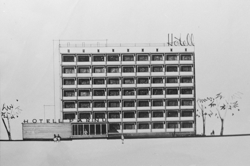 Hotell „Pärnu“ projekt.
