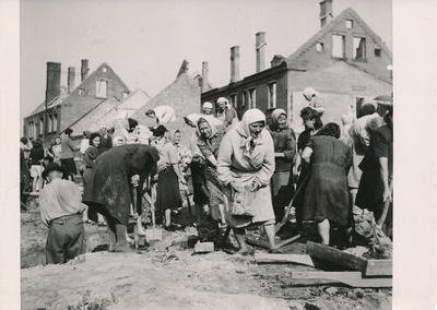 foto Viljandi taastamistööd 1947 F H.Riet  duplicate photo