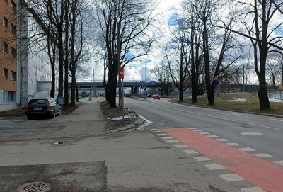 New viaduct Pärnu mnt rephoto