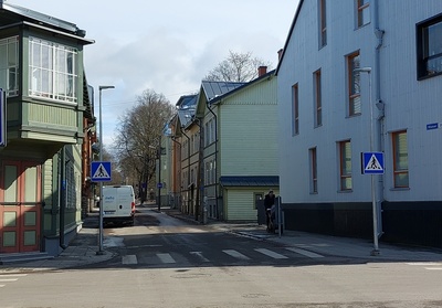 View on the corner of Wismari and Koidu Street. rephoto