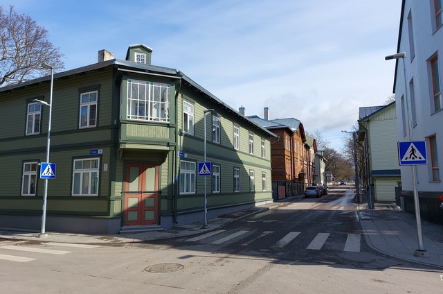 Wismari Street in Tallinn rephoto