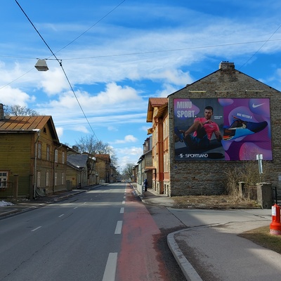 Vaade Luise tänavale Tõnismäelt, Tallinn rephoto