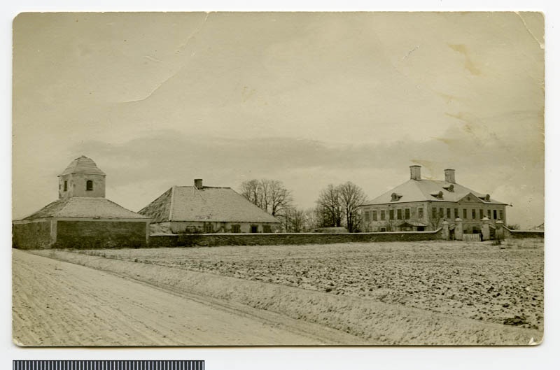 fotopostkaart, Pilistvere khk, Kõo Põllutöö Kool, u 1910