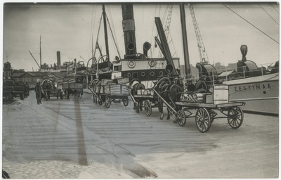Lastide maha tõstmine Tallinna sadamas  duplicate photo