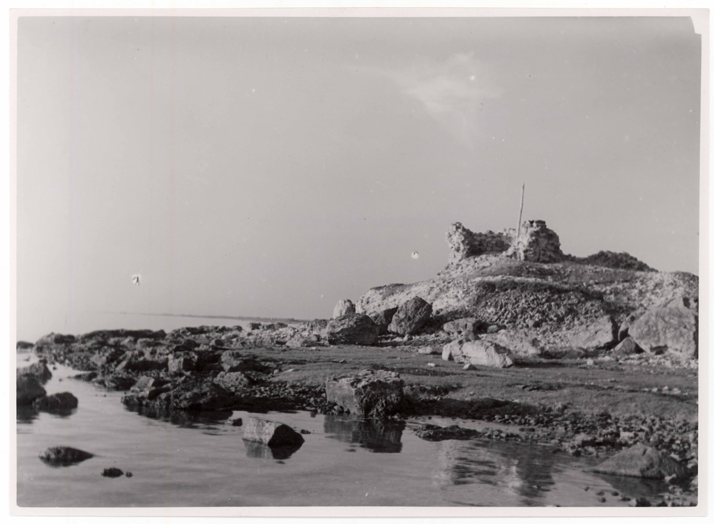 General view of the ruins of the Virtsu Vasallinn city