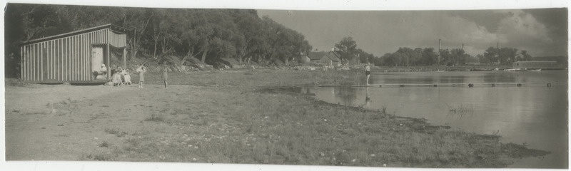 Tamula järv ja Võru rand enne suuri vihmasadusid 1935. aasta suve üleujutust