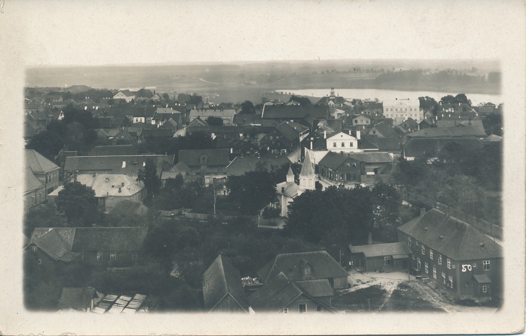 foto Üldvaade Viljandile Pauluse kiriku tornist