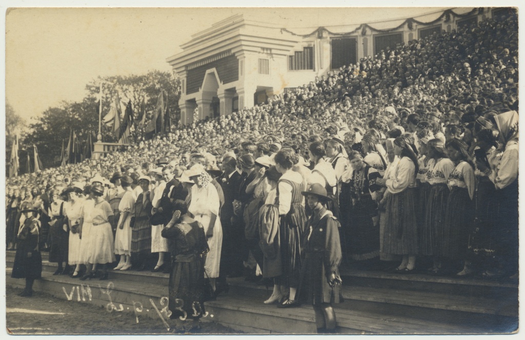 foto, Tallinn, 8. üldlaulupidu, 1923