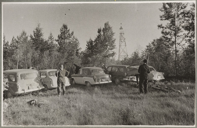 Elektridepoo: kollektiivne väljasõit loodusesse, 1960. aastad.