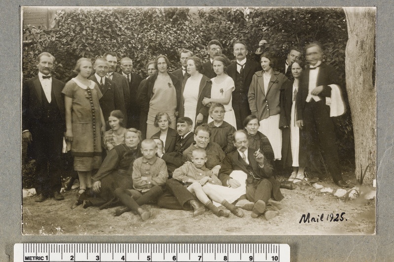 Grupipilt Richard Kangori fotokogust 1925