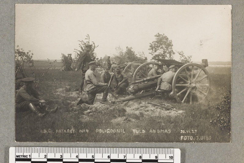 Patarei nr. 4 polügonil tuld andmas 1927