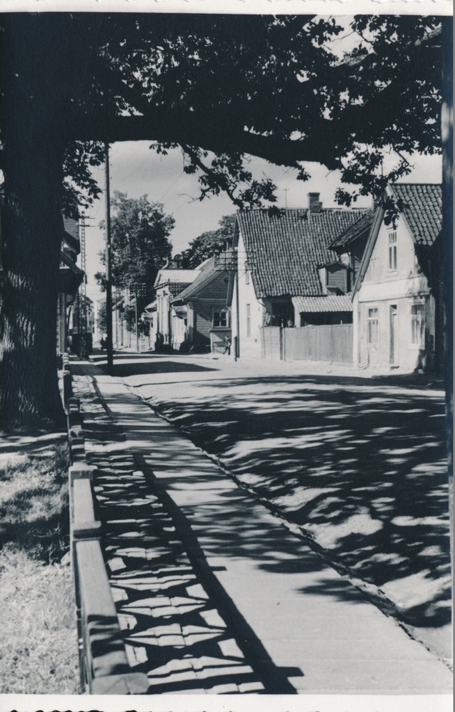 foto, Viljandi, Posti tn keskosa 1957 F H.Riet