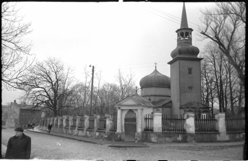 Tallinn, Kesklinn, V. Kingissepa (Liivalaia) ja Kaasani tänava nurk enne rekonstrueerimist.