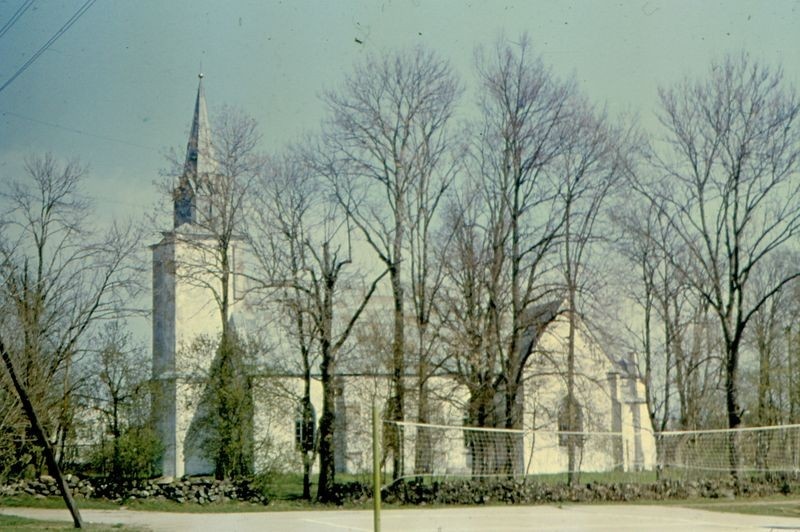 Piirsalu church Lääne county Lääne-Nigula municipality