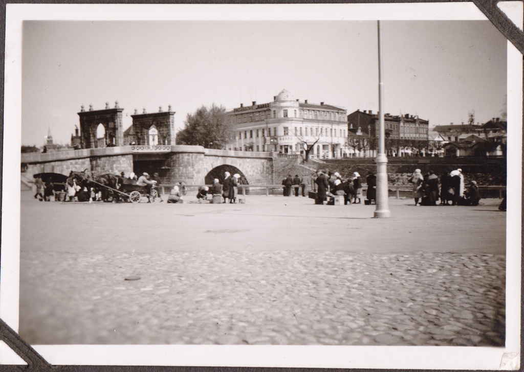 Tartu, view of the stone bridge Emajõel