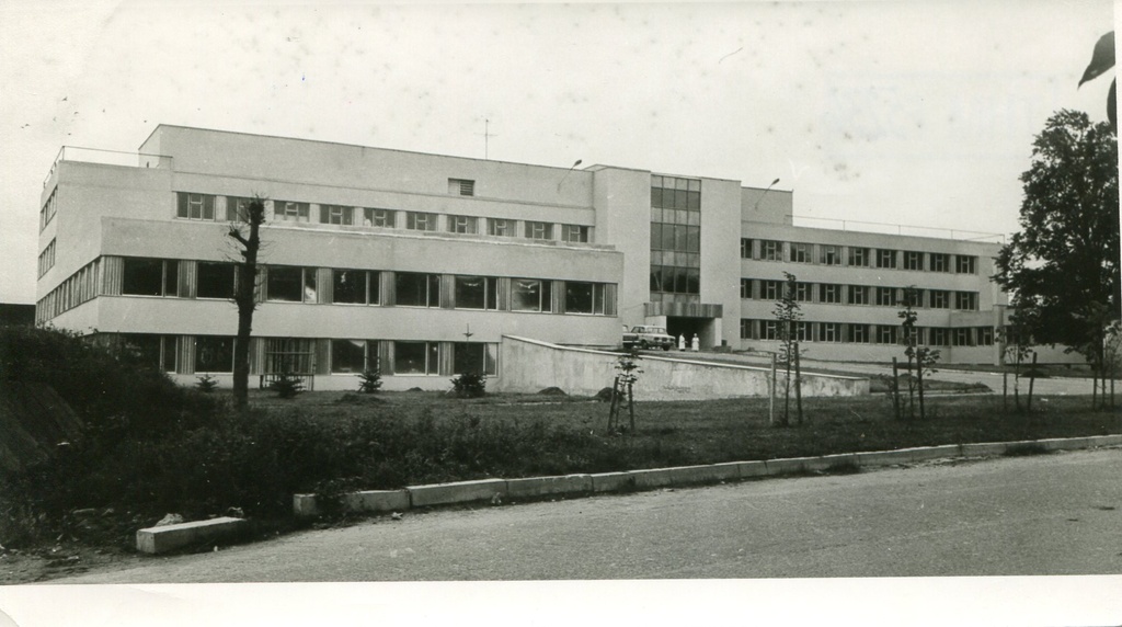 Haapsalu haiglahoone 1970-ndate aastate lõpul