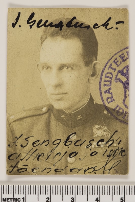 Johannes Sengbuschi dokumendifoto