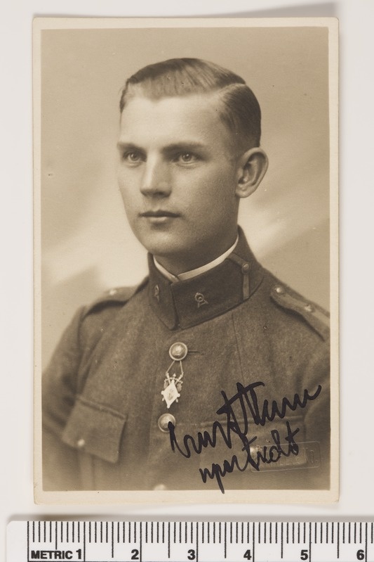 Sõjakooli nooremportupeekadett Ernst Muru, 1928