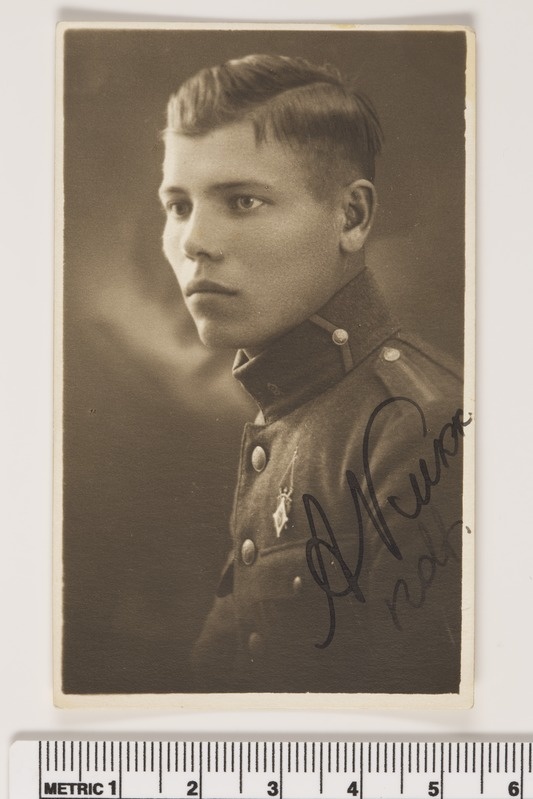 Sõjakooli kadett Alfred Kukk