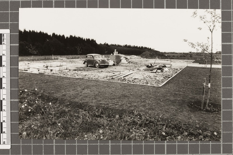 Äärekivide paigaldamine Raba talu asemel, 1990