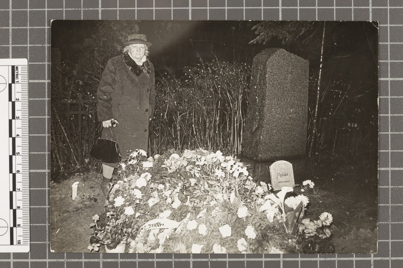 Maria Laidoneri matus Tallinna Siselinna kalmistul, 18.11.1978