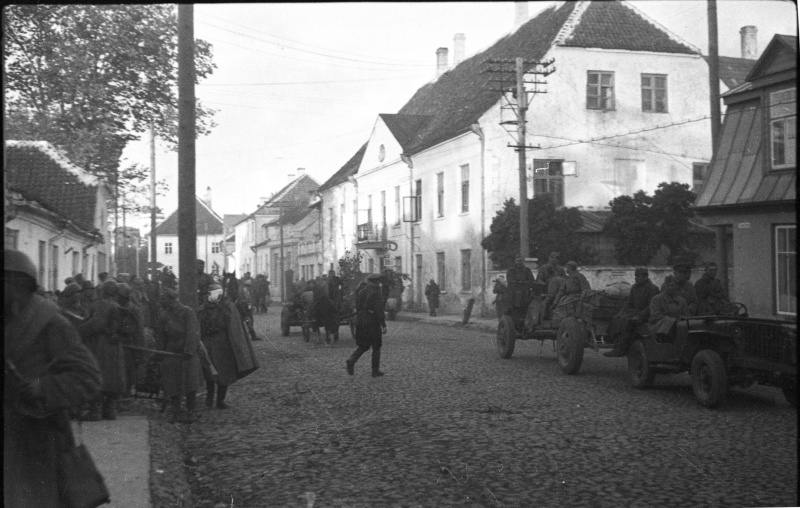 Punaarmee Kuressaares 1944.a. sügisel.