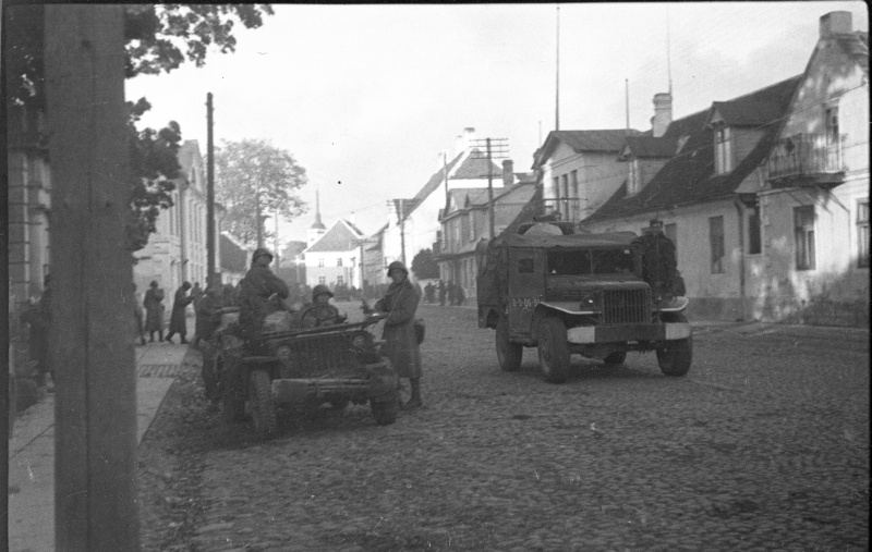 Punaarmee Kuressaares 1944.a. sügisel.