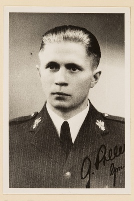 Sõjaväe tehnikakooli suurtükiklassi nooremleitnant Gustav Piller  duplicate photo