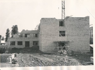 Teatri Vanemuine ehitamine. Tartu, 1961.  similar photo