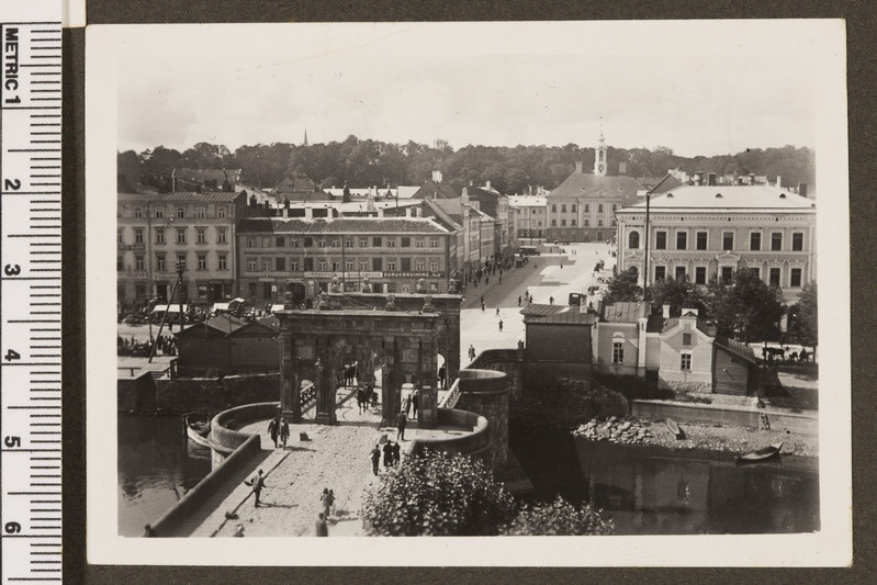 Tartu kivisild ja vanalinn, 1936