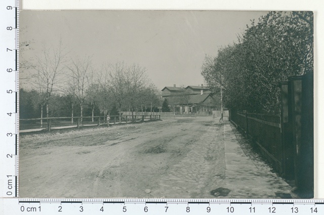 Puiestiku tänav Kuressaares 1910
