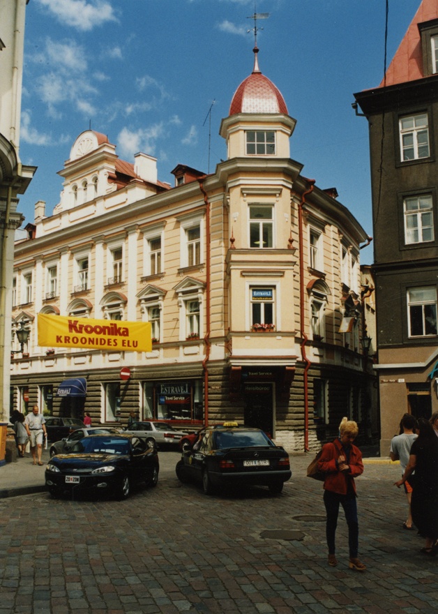 Elamu Tallinnas, vaade. Arhitekt Erns Louis Christoph