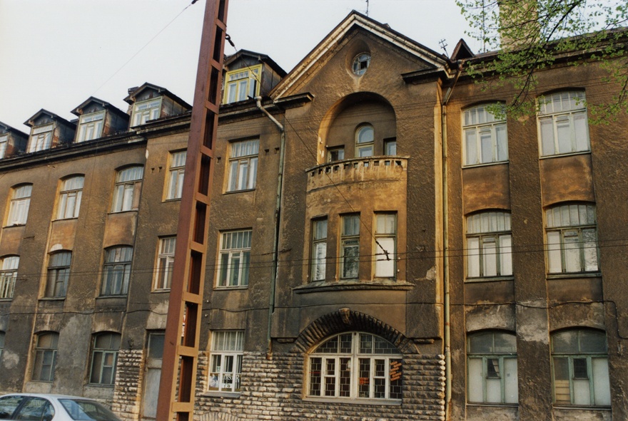 Elamu Tallinnas, vaade. Arhitekt Voldemar Lender