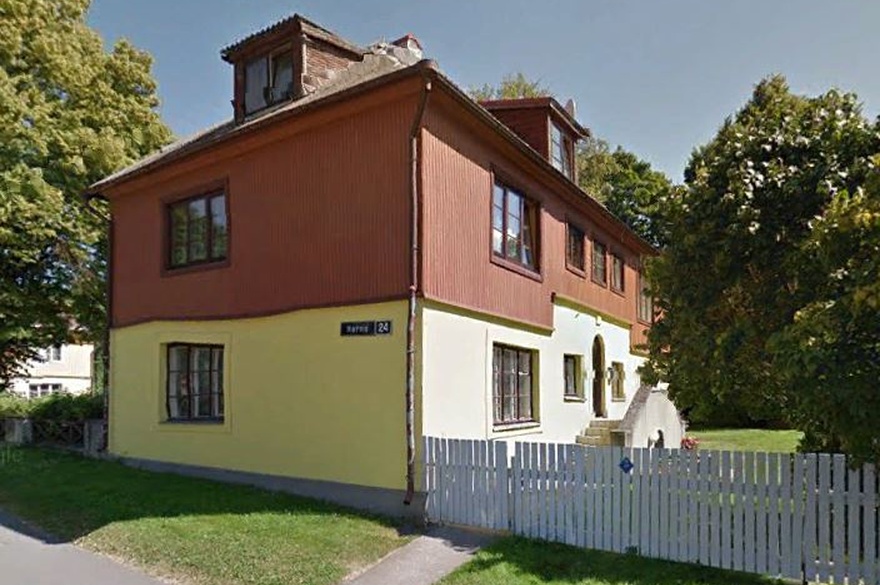 Keskhaigla töötajate elamugrupp Tallinnas. Arhitekt Herbert Johanson rephoto