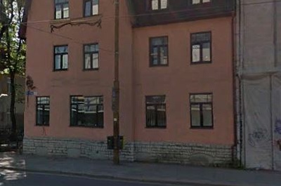 End korterelamu Tallinnas Narva mnt 48. Arhitekt Otto Schott rephoto