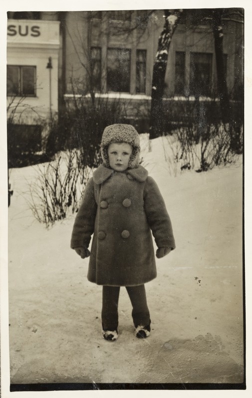 Foto albumis kapten Jaan Normet