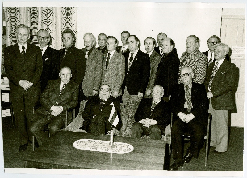 Eesti Sõjaveteranide Sõprusühingu aasta üldkoosolek Stockholmi Eesti Majas 16.03.1980