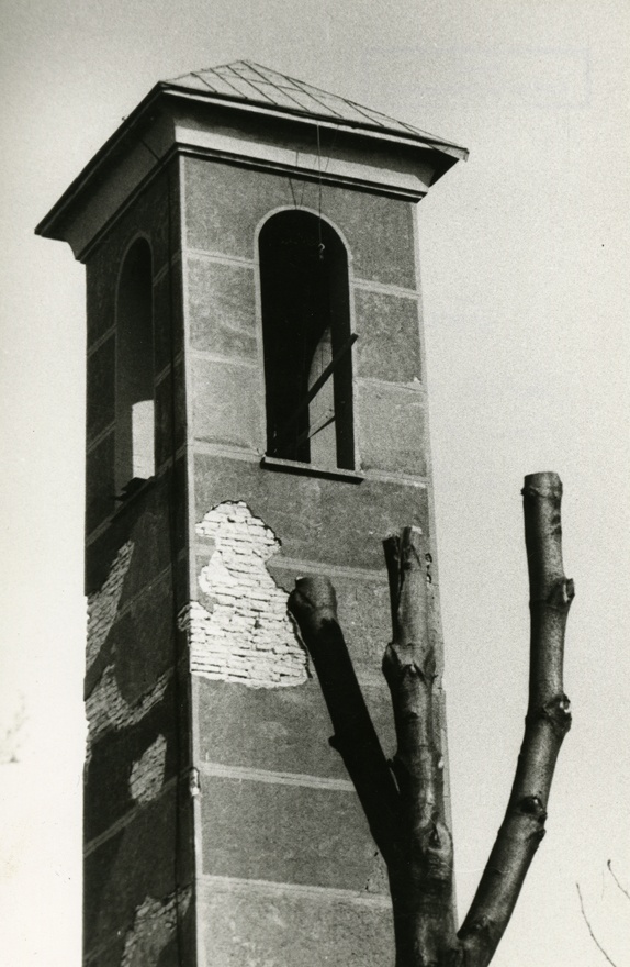 Peeteli kirik Tallinnas, vaade tornile. Arhitekt Eugen Sacharias