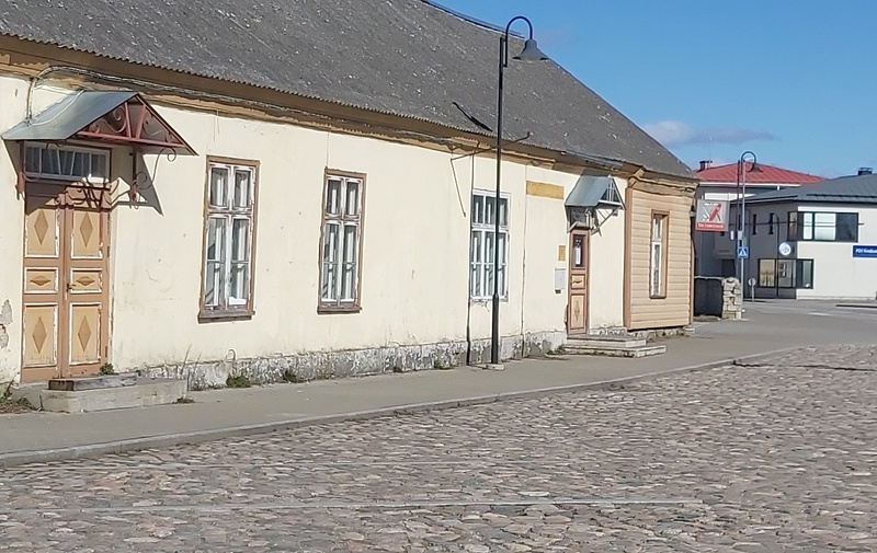 Kuressaare autobaasi töötajad sõjajärgsel perioodil rephoto